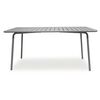 BRIO Slat Table-Pro 160x90cm Metal Cool Gray 4C E546,1 | Tables στο Togias-Home.gr