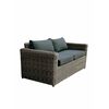 Arizona Two-Seater Outdoor Rattan Sofa with Cushions 138x77x73cm | Outdoor Patio Sofa Set στο Togias-Home.gr