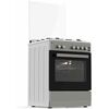 Thermogatz TGS 6021 IX Κουζίνα Υγραερίου 49lt με Εστίες Υγραερίου Π60εκ. Inox | Κουζίνες & Φούρνοι στο Togias-Home.gr