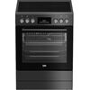 Beko Κουζίνα 72lt με Κεραμικές Εστίες Π60εκ. Κεραμική  Fbm6730Ga | Κουζίνες & Φούρνοι στο Togias-Home.gr