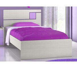 Woodyline Κρεβάτι 100εκ. Δρυς Ντεκαπέ Σκύρος 1 | Κρεβάτι  στο Togias-Home.gr