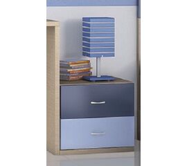 Woodyline Κομοδίνο γραφείου Μελαμίνη Δρυς Αμοργός 10 45x35x60 | Κομοδίνο/Συρταριέρα στο Togias-Home.gr