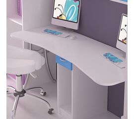 Παιδικό γραφείο (ΥΔΡΑ 7 ΛΕΥΚΗ ΛΑΚΑ - MDF Καπλαμά) | Γραφείο στο Togias-Home.gr