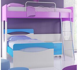 Παιδική κουκέτα σε Γ (ΥΔΡΑ 7 - ΛΕΥΚΗ ΛΑΚΑ) | Κρεβάτι  στο Togias-Home.gr