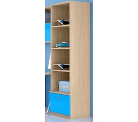 Βιβλιοθήκη  47x35x190cm, ​ΥΔΡΑ ​7, Woodyline | Βιβλιοθήκη στο Togias-Home.gr