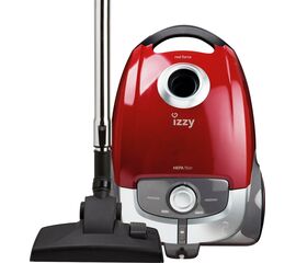 Izzy AC1108 Ηλεκτρική Σκούπα 700W με Σακούλα 4lt Κόκκινη | Ηλεκτρικές Σκούπες στο Togias-Home.gr