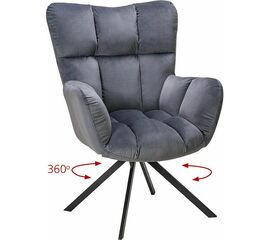 Hilda Πολυθρόνα 62x72x88cm | Καρέκλες & Πολυθρόνες στο Togias-Home.gr