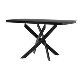 Τραπέζι Τραπεζαρίας Orion Μαύρο120x75cm | Τραπέζια Τραπεζαρίας & Κουζίνας στο Togias-Home.gr