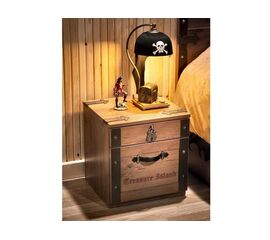 Παιδικό κομοδινο KS-1601Black Pirate, Cilek | Κομοδίνο/Συρταριέρα στο Togias-Home.gr