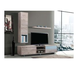 Σύνθεση Σαλονιού Ελληνικής Κατασκευής 3 Τεμαχίων MILENA 200X40XH200 | Συνθέσεις στο Togias-Home.gr