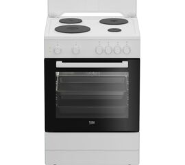 Beko FSM66001GWS Κουζίνα 72lt με Εμαγιέ Εστίες Π60εκ. Λευκή | Κουζίνες & Φούρνοι στο Togias-Home.gr