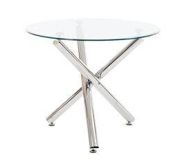 Τραπέζι Κουζίνας​ Kozi 110 Διάφανο | Τραπέζια Τραπεζαρίας & Κουζίνας στο Togias-Home.gr