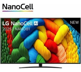 LG Smart Τηλεόραση 65" 4K UHD LED NanoCell AI NANO81 HDR (2025) 65NANO81A6A | Τηλεοράσεις στο Togias-Home.gr