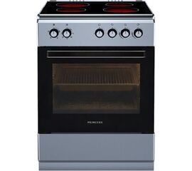 Princess Κουζίνα FR8080X  72lt με Κεραμικές Εστίες Π60εκ. Inox | Κουζίνες & Φούρνοι στο Togias-Home.gr