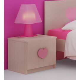 Bedside Table, Melanimi ​ - Decape SYROS 1,  Woodyline | Bedside Table στο Togias-Home.gr