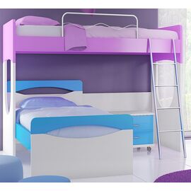 Παιδική κουκέτα σε Γ (ΥΔΡΑ 7 - ΛΕΥΚΗ ΛΑΚΑ) | Κρεβάτι  στο Togias-Home.gr