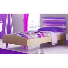 Children's Bed 100 cm. (ITHAKI 1 - OAK), Woodyline |  Bed στο Togias-Home.gr