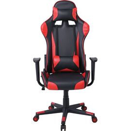 Red Leather Gaming Chair, Woodwell EO577 |  Office Chairs στο Togias-Home.gr