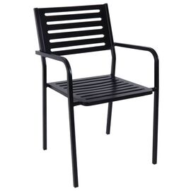 VERA Armchair Metal Black E5140 | Armchairs - Chairs στο Togias-Home.gr