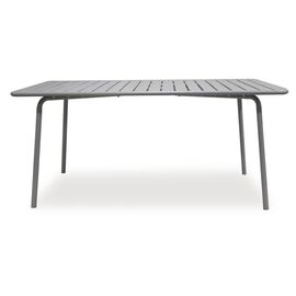 BRIO Slat Table-Pro 160x90cm Metal Cool Gray 4C E546,1 | Tables στο Togias-Home.gr