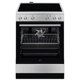 AEG CCB6400NBM 73lt Kitchen with Ceramic Hobs W59.6cm. Inox | Electric Oven/Stove στο Togias-Home.gr
