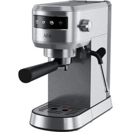 AEG EC6-1-6ST Μηχανή Espresso 1450W Πίεσης 15bar Ασημί | Καφετιέρες στο Togias-Home.gr
