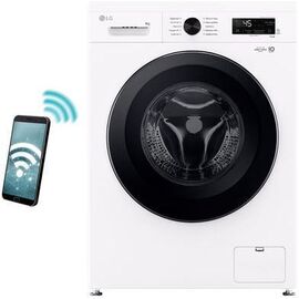 LG Πλυντήριο Ρούχων 8kg με Τεχνολογία Ατμού 1400 Στροφών 6 Motion F4X1008NWK | Εμπρόσθιας Φόρτωσης στο Togias-Home.gr