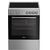 Indesit  I6V8KMX Κουζίνα 66lt με Κεραμικές Εστίες Π60εκ. Inox | Κουζίνες & Φούρνοι στο Togias-Home.gr