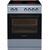 Princess Κουζίνα FR8080X  72lt με Κεραμικές Εστίες Π60εκ. Inox | Κουζίνες & Φούρνοι στο Togias-Home.gr