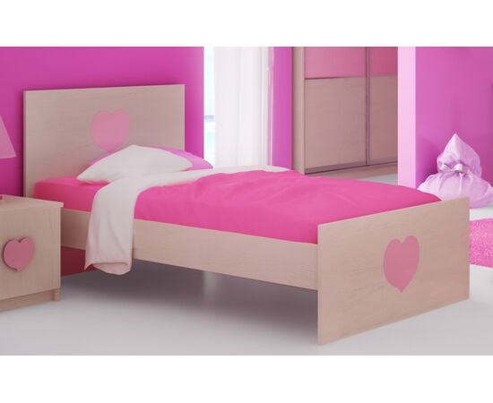 Woodyline Κρεβάτι 100εκ. Μελαμίνη - Ντεκαπε Σύρος 1 | Κρεβάτι  στο Togias-Home.gr