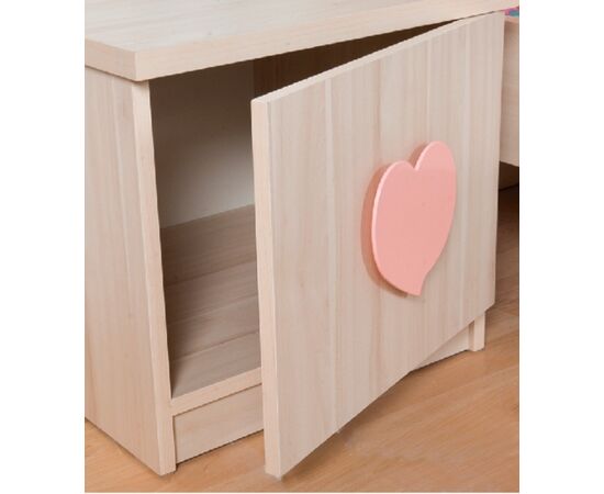 Bedside Table, Melanimi ​ - Decape SYROS 1,  Woodyline | Bedside Table στο Togias-Home.gr