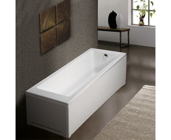 Sirene Cubic Ακρυλική Μπανιέρα 140x70 CUB14070 | Ευθύγραμμες στο Togias-Home.gr