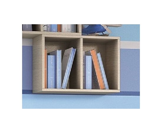 Woodyline Ντουλάπι Χωρίς Πόρτα 50 Μελαμίνη Δρυς Αμοργός 10 | Βιβλιοθήκη στο Togias-Home.gr