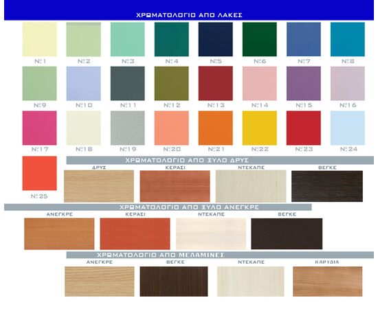 Woodyline Κομοδίνο Μελαμίνη - Δρυς Αμοργός 9 41x45x46 εκ | Κομοδίνο/Συρταριέρα στο Togias-Home.gr