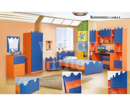 Children's office,  KOUFONISSIA 1, Woodyline | Office Tables στο Togias-Home.gr