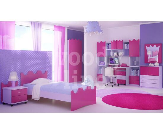 Children's Bookcase with doors, KOUFONISSIA 1, Woodyline​ | Bookcase στο Togias-Home.gr