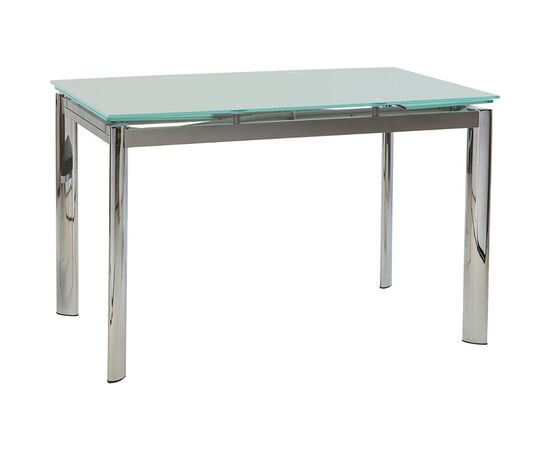 Alpino, Extendable Kitchen Table, Sandblasted 120(+60)x80cm |  Kitchen Tables στο Togias-Home.gr