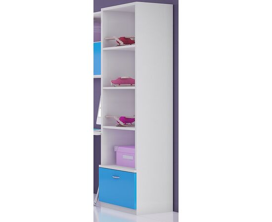 Bookcase 47x35x190cm, HYDRA 7, Woodyline | Bookcase στο Togias-Home.gr