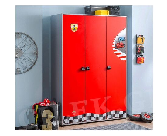 Παιδική Ντουλάπα RC-1002 Cilek, Young Racer | Ντουλάπα στο Togias-Home.gr