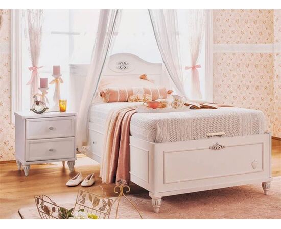 Παιδικό κρεβάτι με αποθηκευτικό χώρο RO-1709  Cilek, Romantic | Κρεβάτι  στο Togias-Home.gr