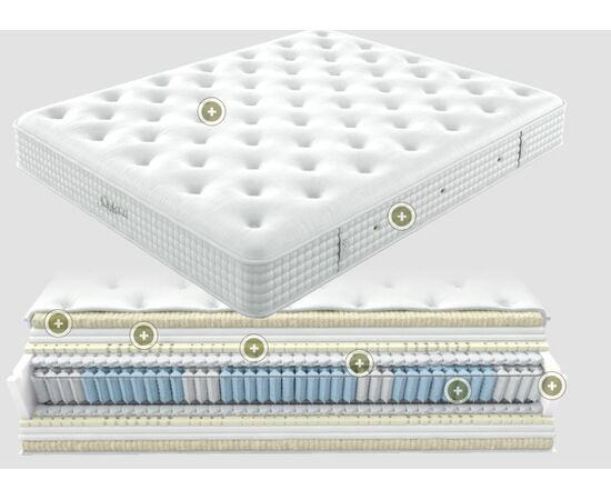 Greco Strom Jonker Μονό Ανατομικό Στρώμα Latex 90x200x30cm με Ανεξάρτητα Ελατήρια | Μονά στο Togias-Home.gr