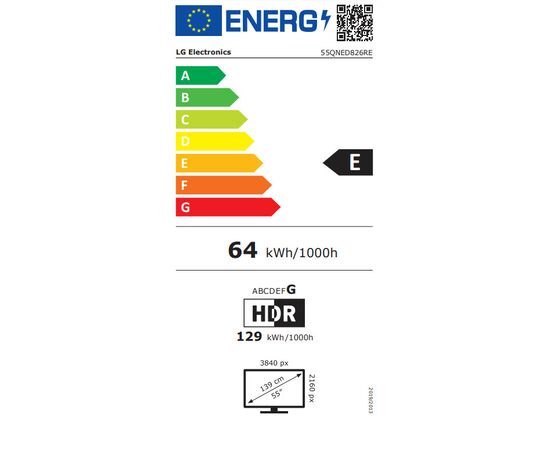 LG Smart Τηλεόραση 55" 4K UHD QNED 55QNED826RE HDR (2023) | Τηλεοράσεις στο Togias-Home.gr