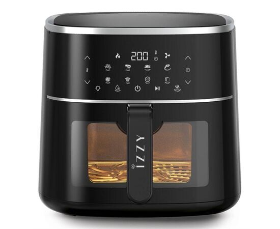 Izzy IZ-8218 Digital XL Φριτέζα Αέρος 8.2lt Μαύρη | Φριτέζες στο Togias-Home.gr