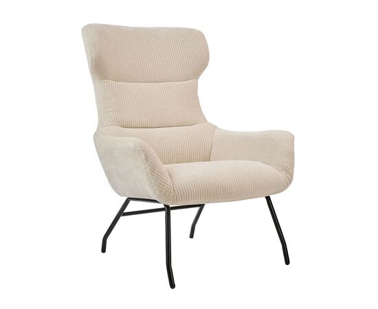 Πολυθρόνα JOSEPHINE Varossi  Επενδεδυμένη με Υφασμα και Μεταλλικό Σκελετό. | Καρέκλες & Πολυθρόνες στο Togias-Home.gr