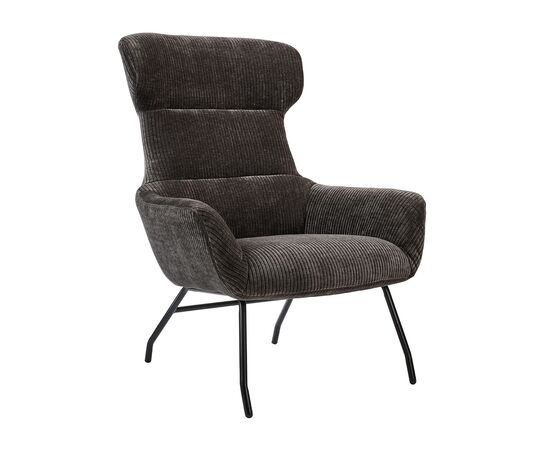 Πολυθρόνα JOSEPHINE Varossi  Επενδεδυμένη με Υφασμα και Μεταλλικό Σκελετό. | Καρέκλες & Πολυθρόνες στο Togias-Home.gr