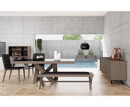 ΤΡΑΠΕΖΑΡΙΑ PASS (200 X 110+40+40) | Τραπέζια Τραπεζαρίας & Κουζίνας στο Togias-Home.gr