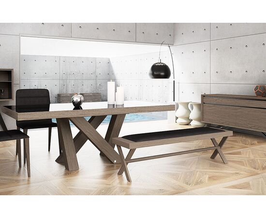 ΤΡΑΠΕΖΑΡΙΑ PASS (200 X 110+40+40) | Τραπέζια Τραπεζαρίας & Κουζίνας στο Togias-Home.gr