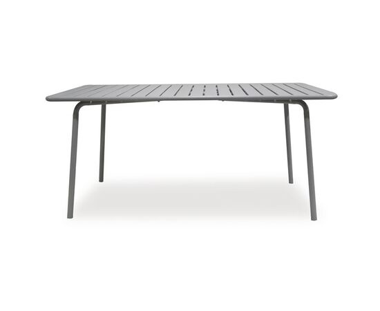 BRIO Slat Τραπέζι-Pro Κήπου - Βεράντας, Μέταλλο Βαφή Cool Grey 4C | Τραπέζια  στο Togias-Home.gr