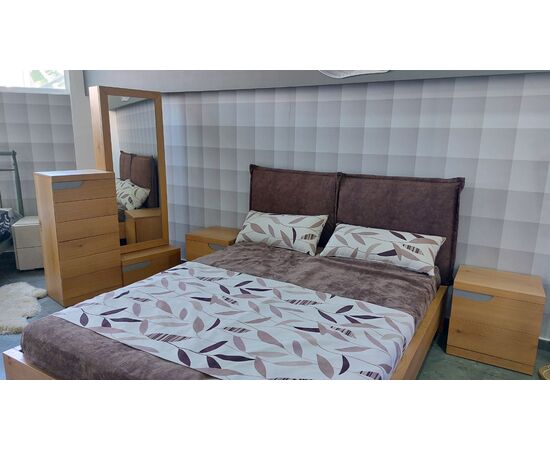 Oak Bedroom Set N200 | Beds στο Togias-Home.gr