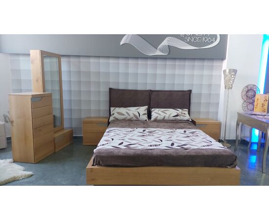 Oak Bedroom Set N200 | Beds στο Togias-Home.gr